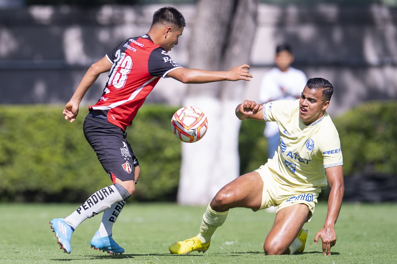 América pierde ante Atlas en la ida de Semifinales Sub-20
