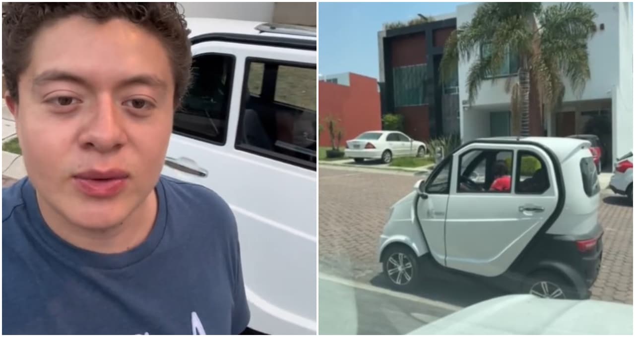 Mexicano compra ‘mini auto’ chino y le llega por paquetería: enloquece a TikTok