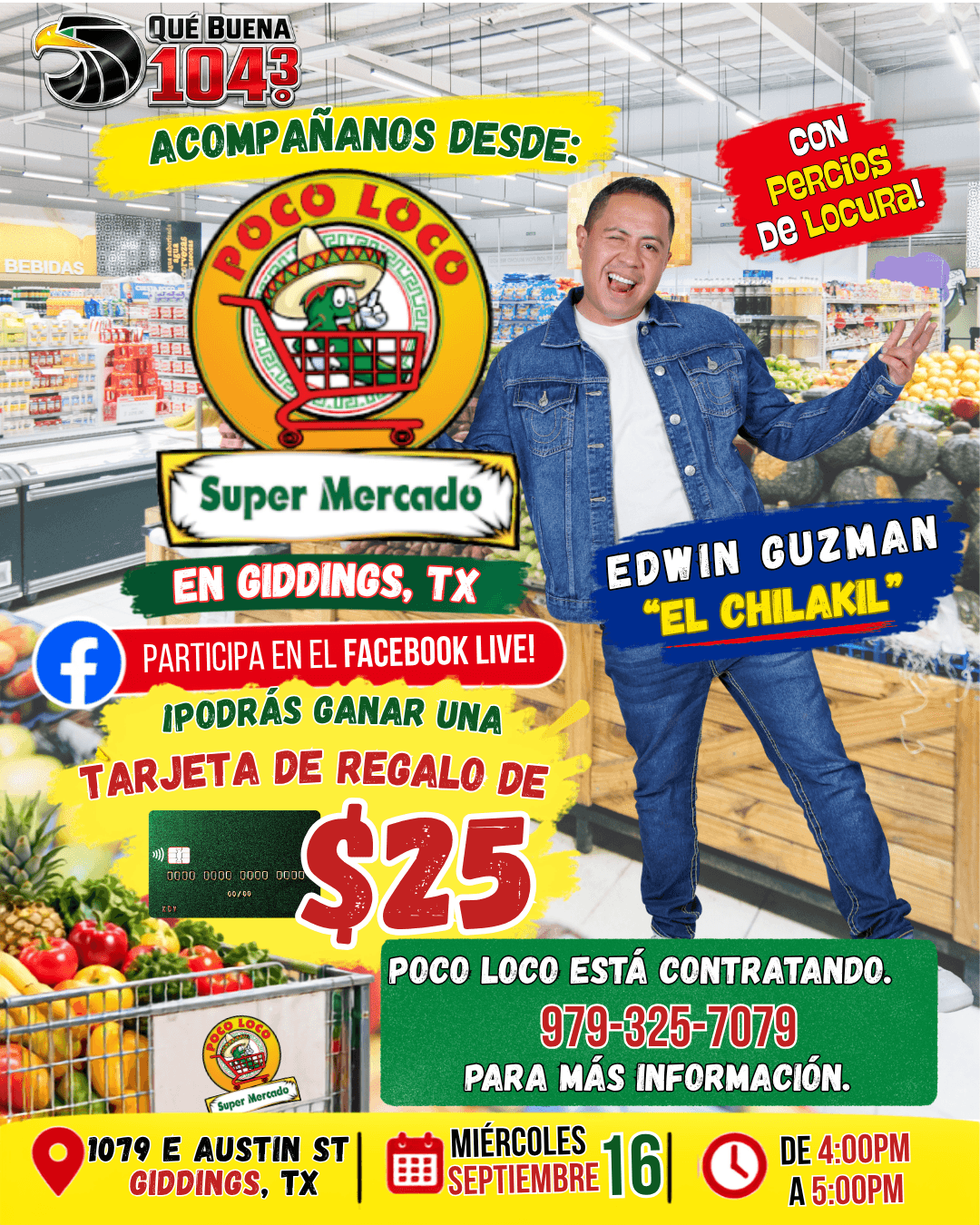 🛒 ¡POCO LOCO SUPERMERCADO TE INVITA!