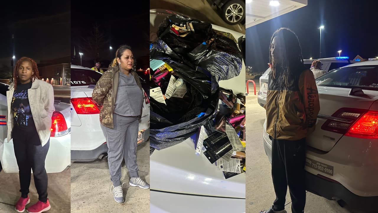 Una familia termina tras las rejas acusada de robar más de $4,000 en cosméticos de una tienda de Texas
