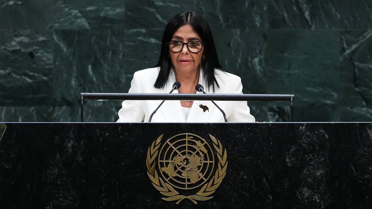 Elecciones y "transformación" en Venezuela: detalles del discurso de Delcy Rodríguez en la ONU