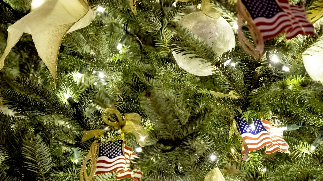 La Casa Blanca se viste de navidad para 30,000 visitantes (fotos)