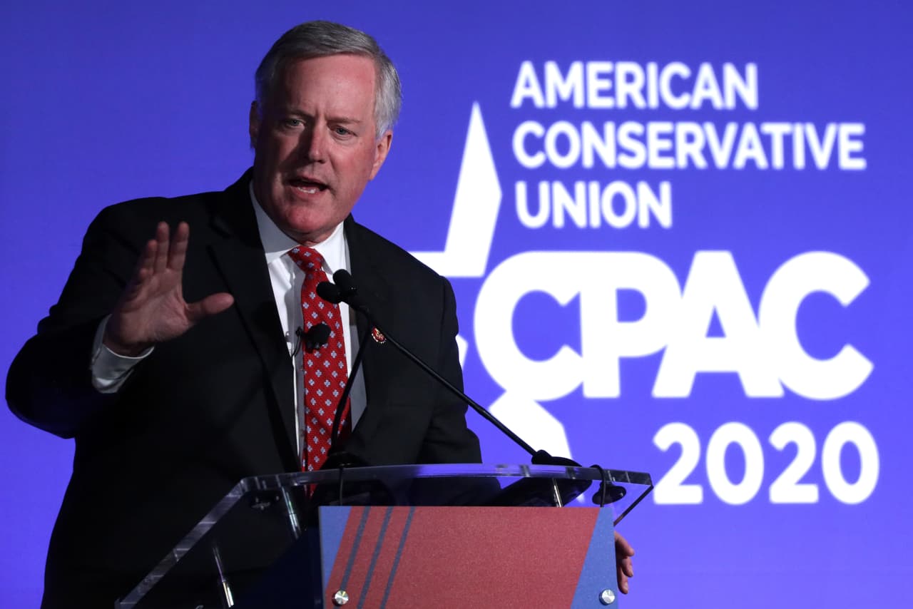 Representante de N.C. Mark Meadows es el nuevo jefe de gabinete de la Casa Blanca