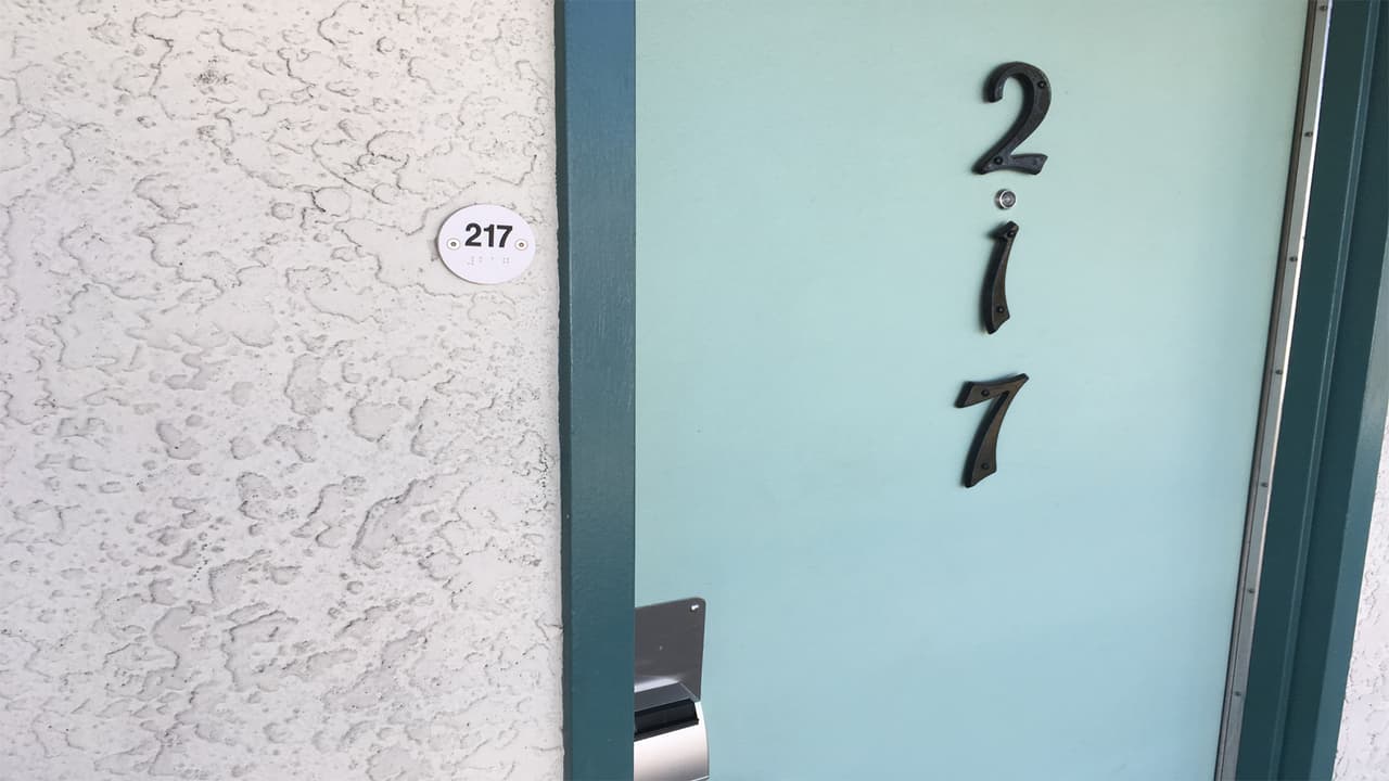 Cuarto 217 donde se encontraban hospedados los indocumentados.