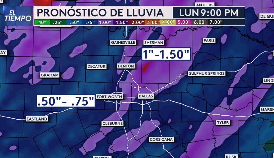 Por el momento no se esperan inundaciones generalizadas.