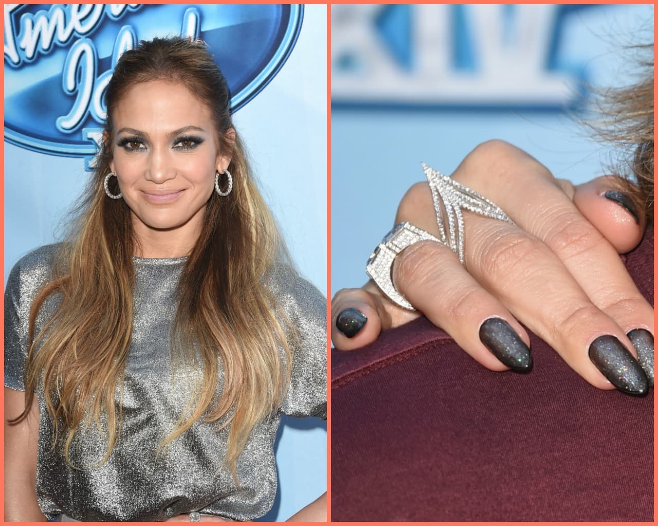 Un smokey eyes combina perfecto con este color mate en su manicura que se ve muy fashion.