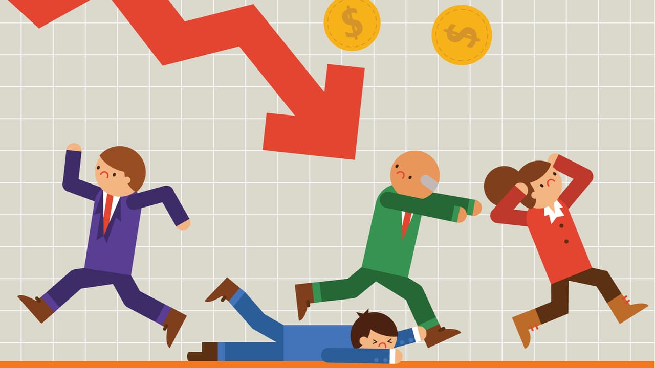 Esta crisis económica se marcará por caída de mercados financieros, altibajos muy marcados en la fortuna de varios países y en la intranquilidad de la gente en todas partes.