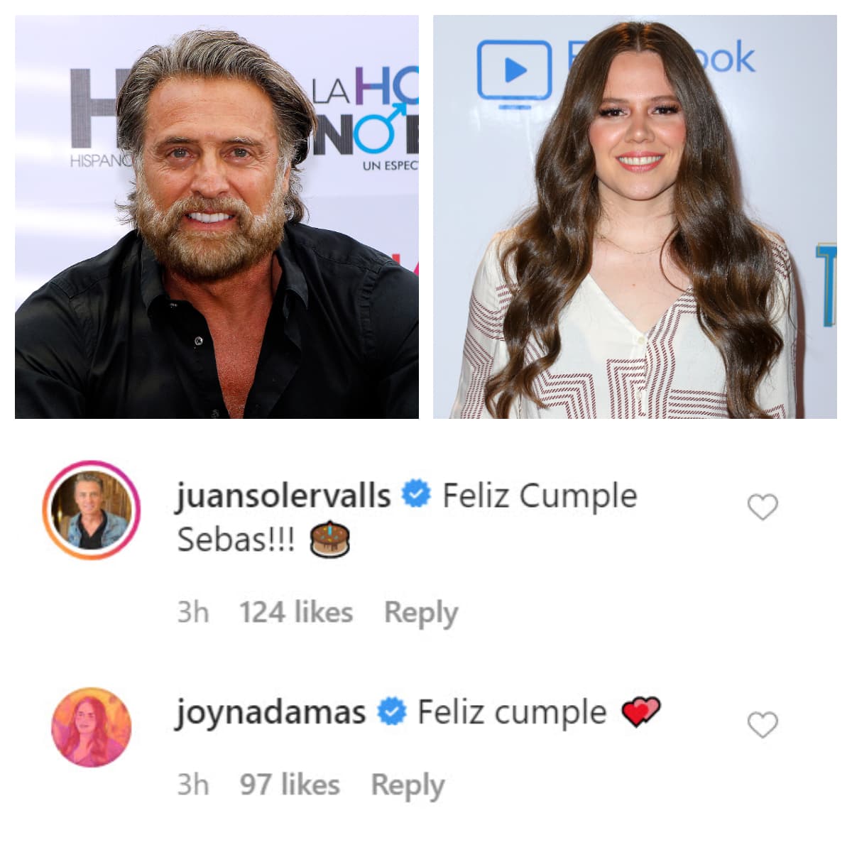 Otros que le dejaron cálidas felicitaciones fueron Juan Soler y Joy Huerta. 
<br>