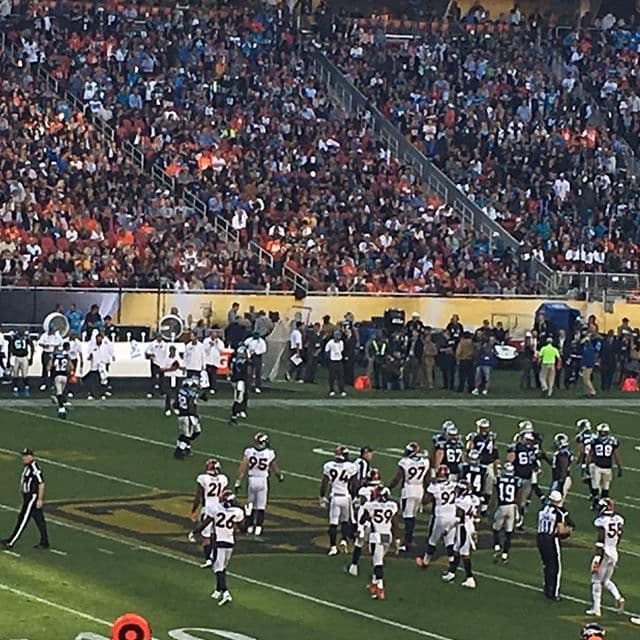 Así la vista desde su asiento.