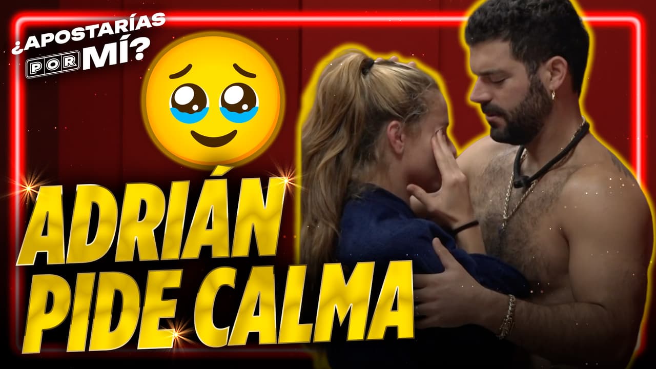 Adrián consuela a Nuja por sus errores