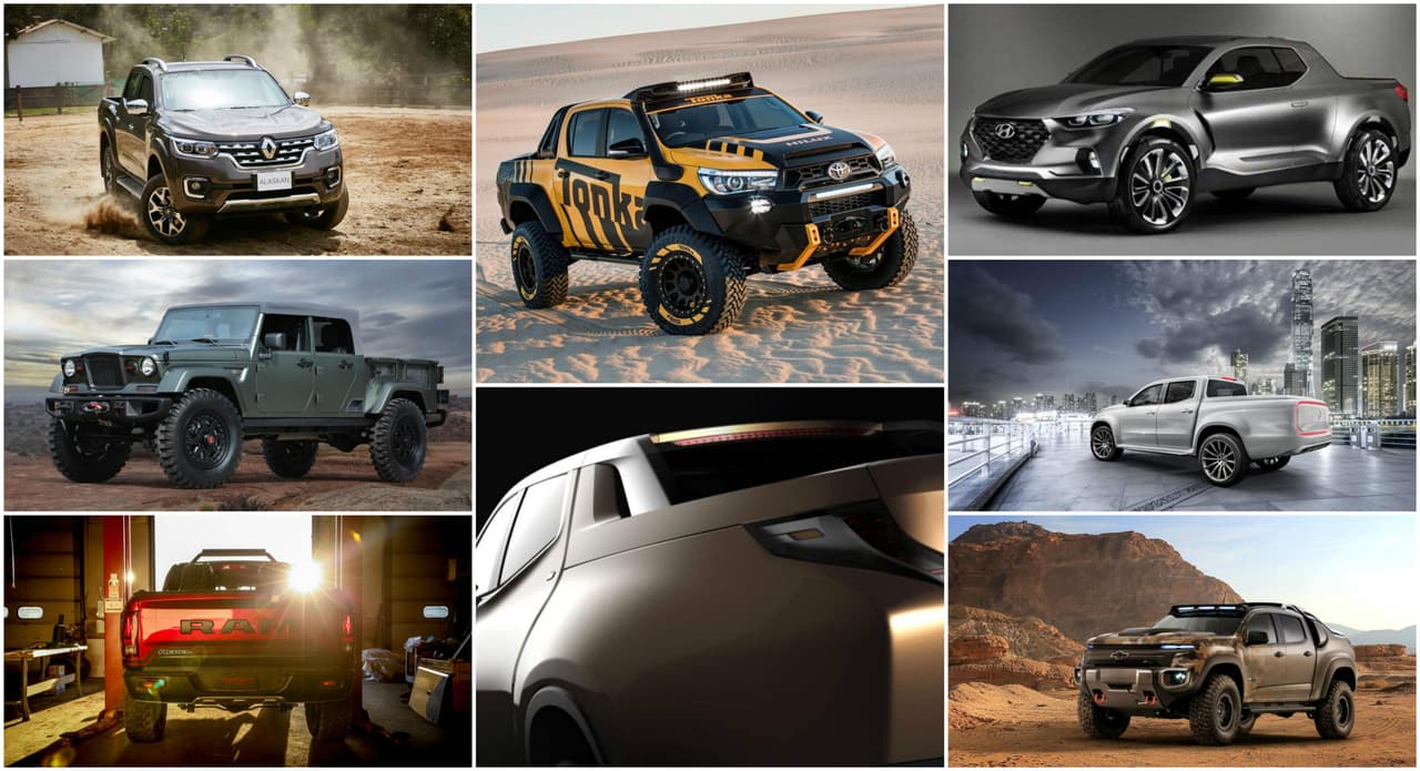 El segmento de pick ups cada tanto nos regala algunos modelos en forma de concepto que prometen ser espectaculares si llegan al mercado. Aquí veremos ocho vehículos que podrían estar a la venta en los próximos años.