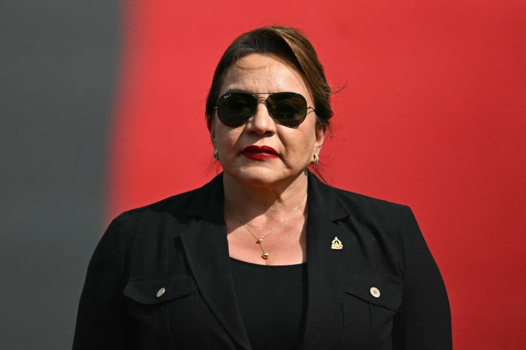 La presidenta hondureña, Xiomara Castro, fue a para la toma de posesión del presidente Nayib Bukele.