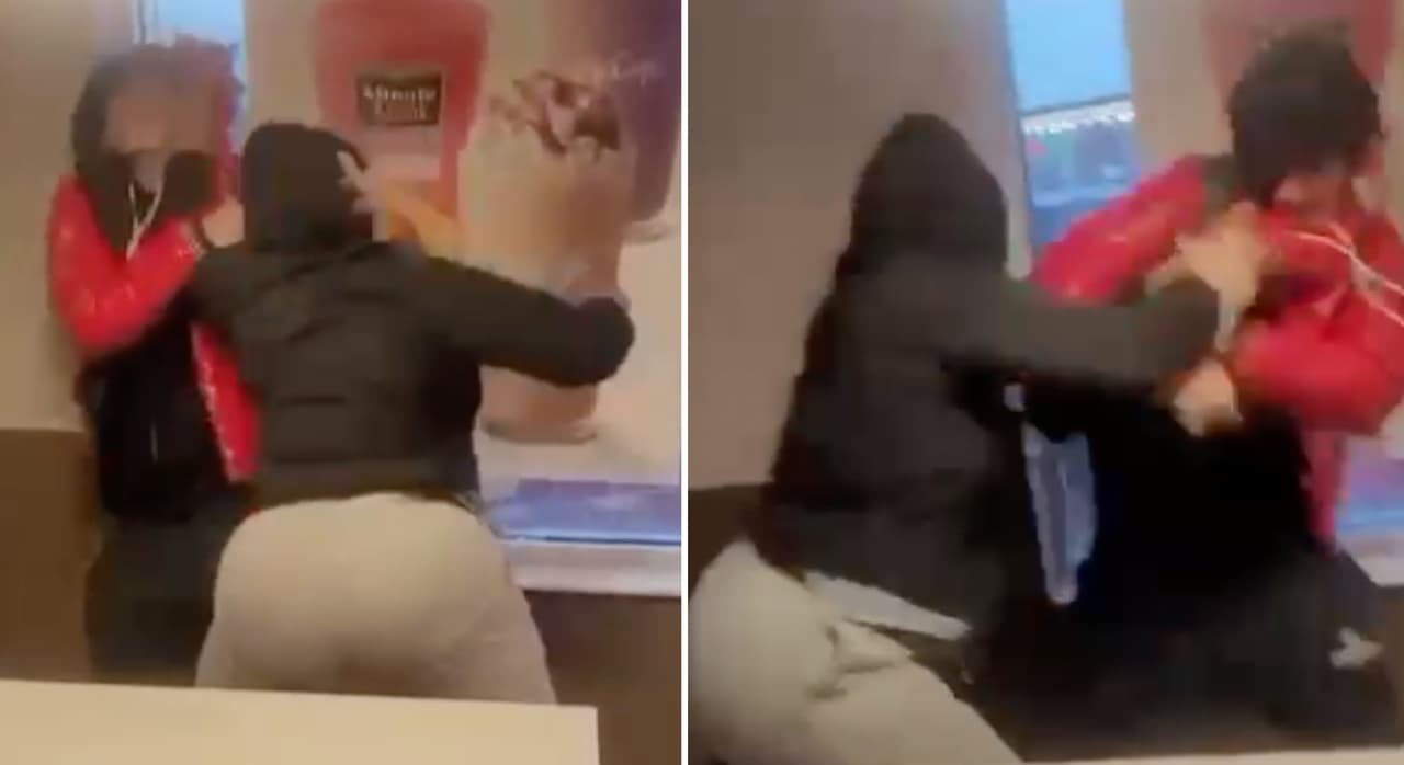 Captan en video agresión a menor de 15 años dentro de McDonald's de Chicago