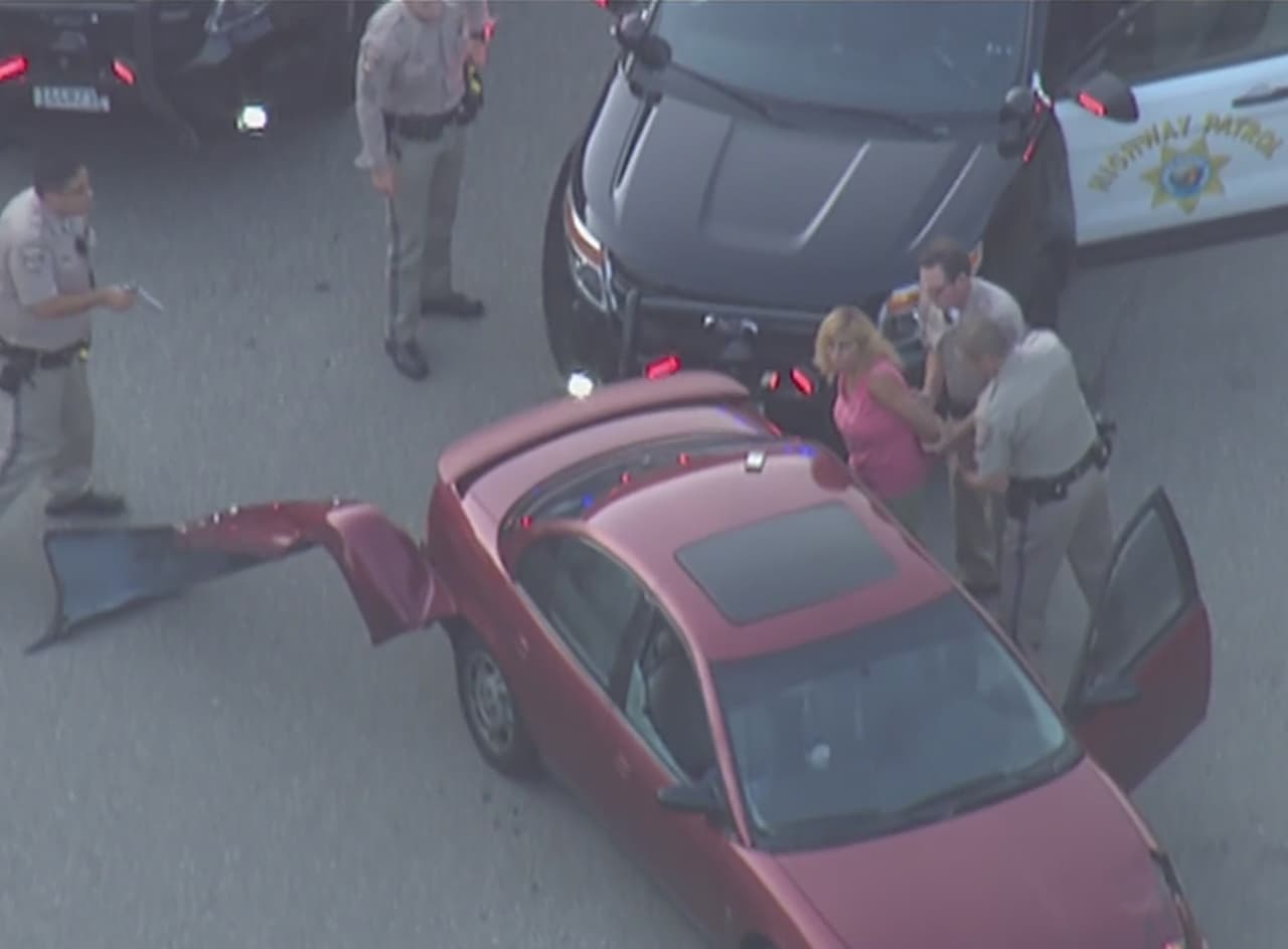 Conductora protagonizó una persecución por varios condados del sur de California