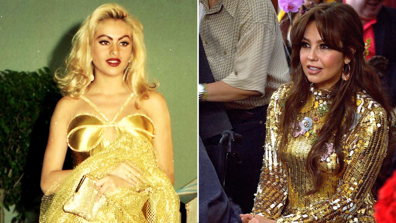 Sorry Thalía, pero Paulina Rubio lo hizo primero (literalmente)