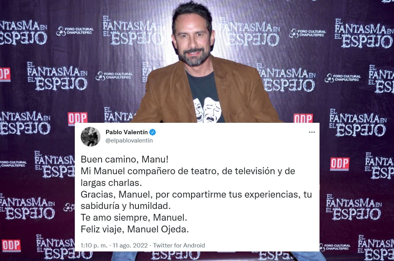 <b>Pablo Valentín</b> es otra de las estrellas que formaron parte del elenco de 'Corazón Guerrero' y agradeció las pláticas que tuvieron.