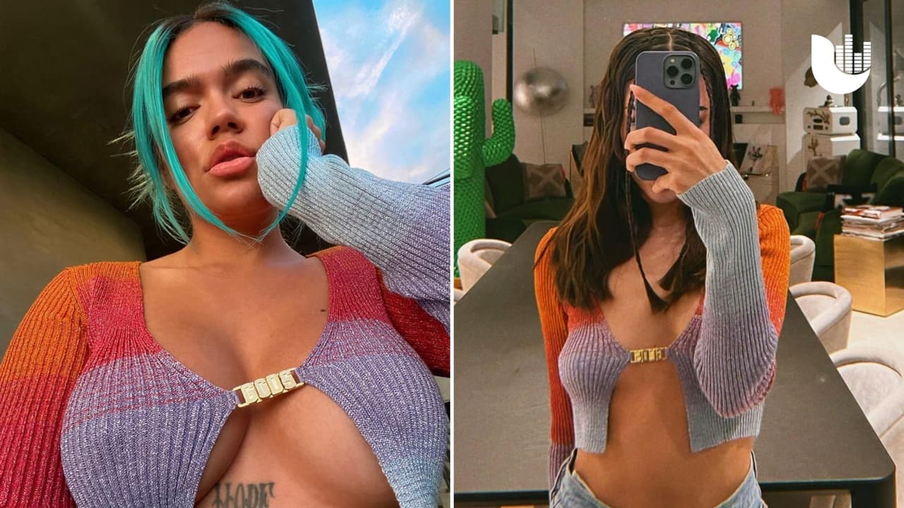 Danna Paola se inspiró en Karol G para su nuevo look 