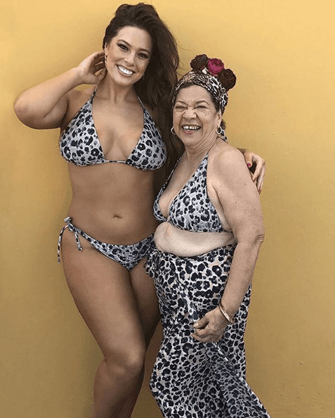 Es un ejemplo para varias mujeres a quienes les manda un mensaje especial: no avergonzarse de su cuerpo.