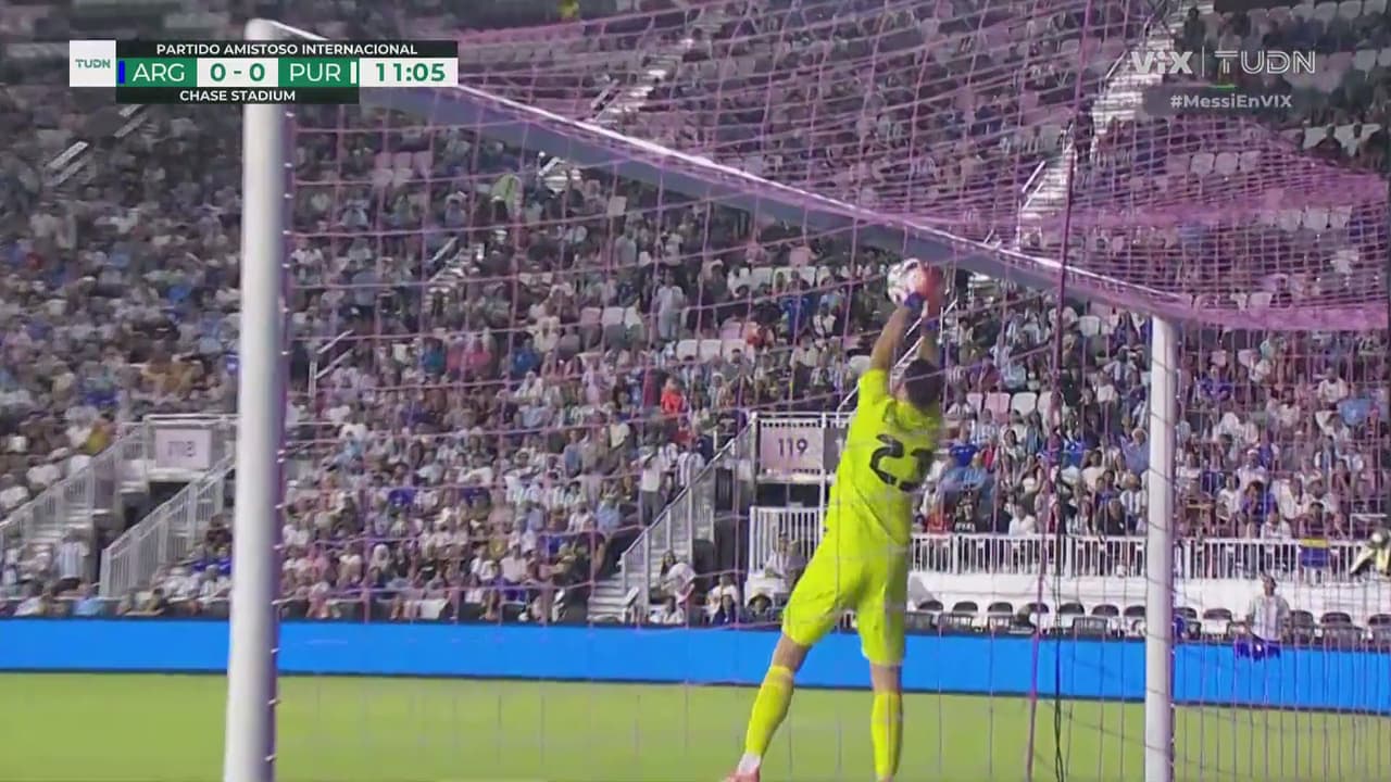 ¿Dónde andabas Dibu? Antonetti cerca de sorprender a Argentina