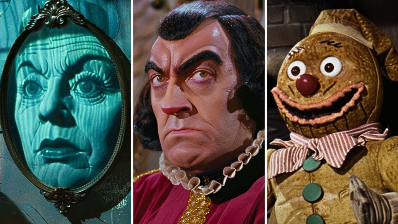 El Espejo mágico, Lord Farquad y Muñeco de Jengibre de 'Shrek', versión 1950