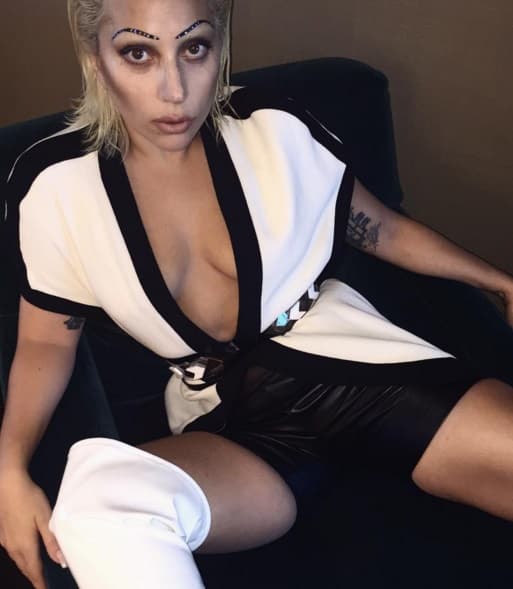 Pero a Gaga le fascina posar con poca ropa, tomarse polémicas selfies, aparecer vestida de forma estrafalaria y otras cosas más.