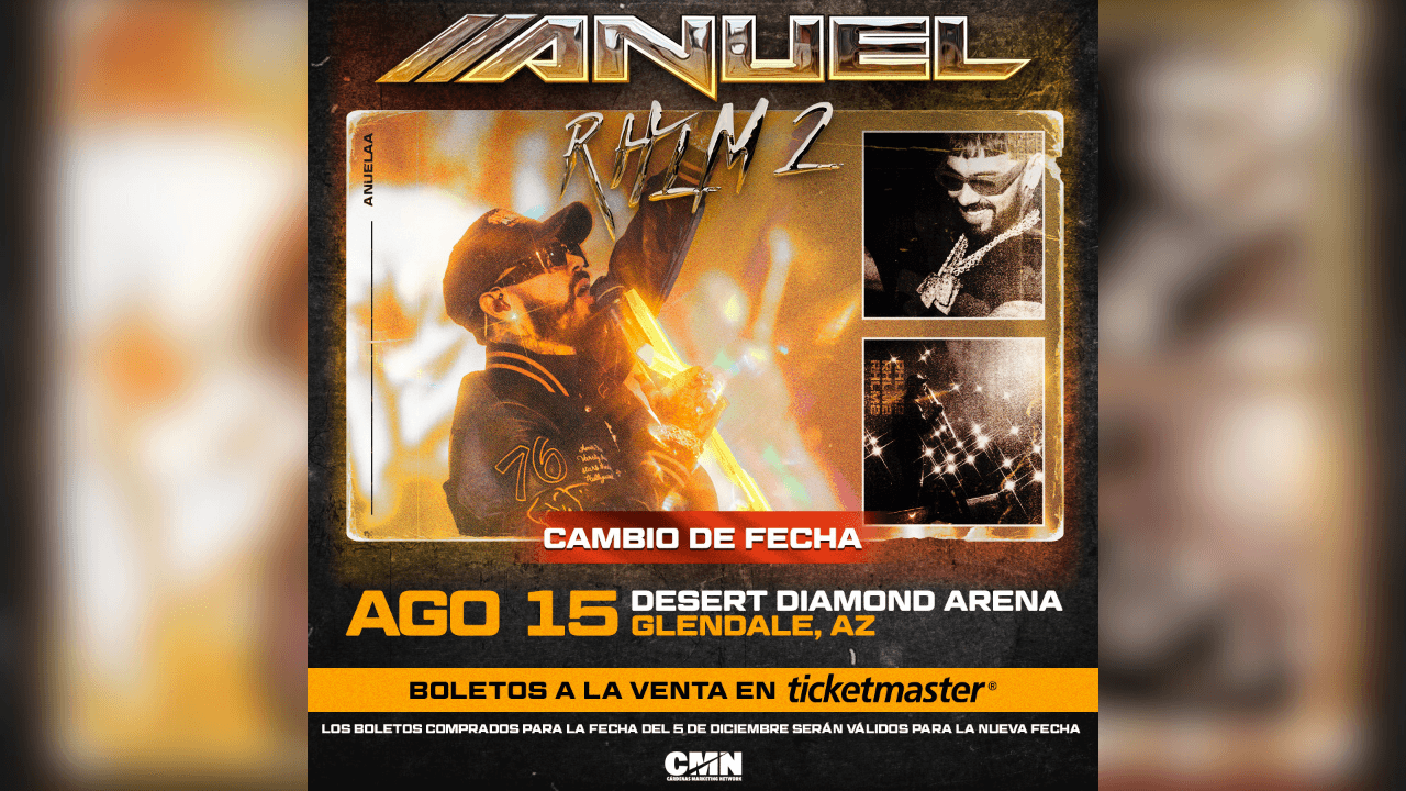 Latino Mix 100.3 te lleva al concierto de Anuel AA 'RHLM 2'