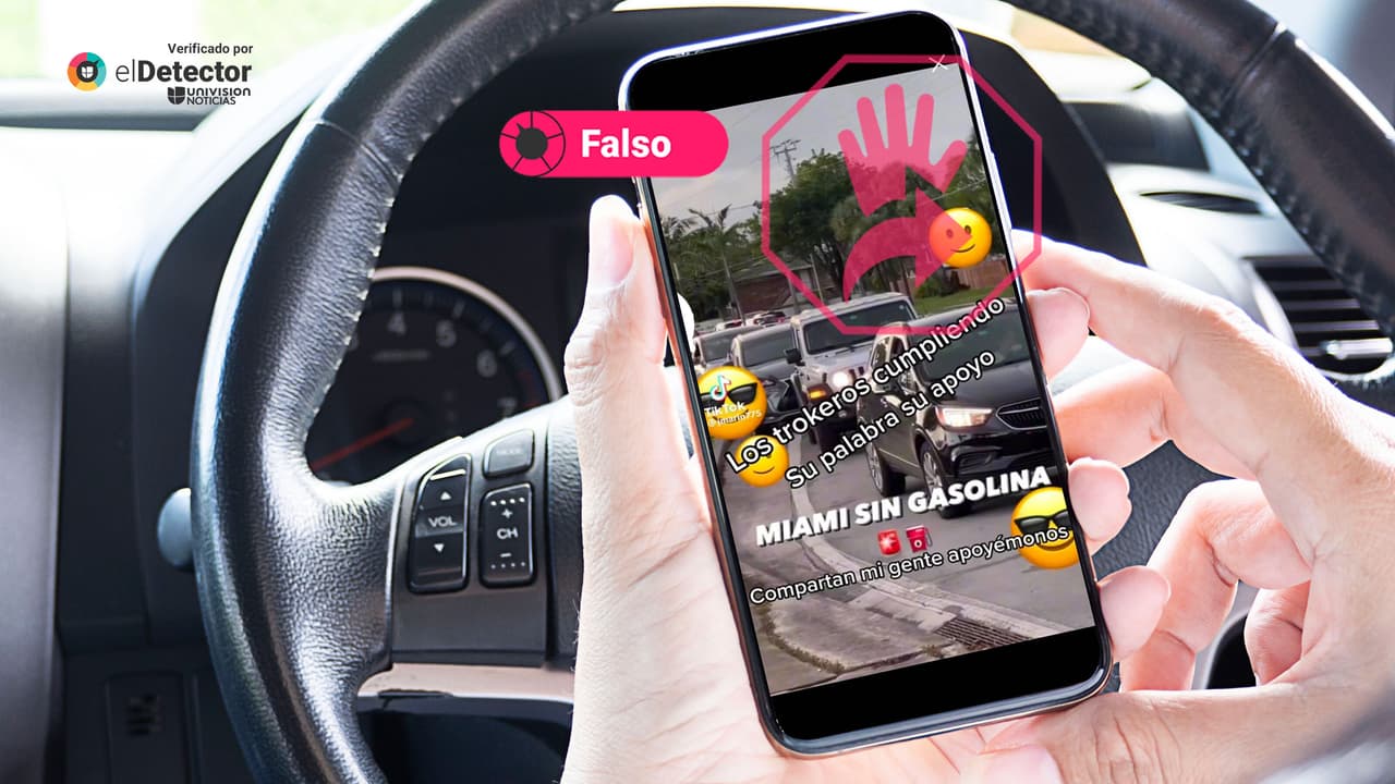 Ese video con filas de autos no es de una supuesta manifestación de camioneros contra la nueva ley migratoria en Florida