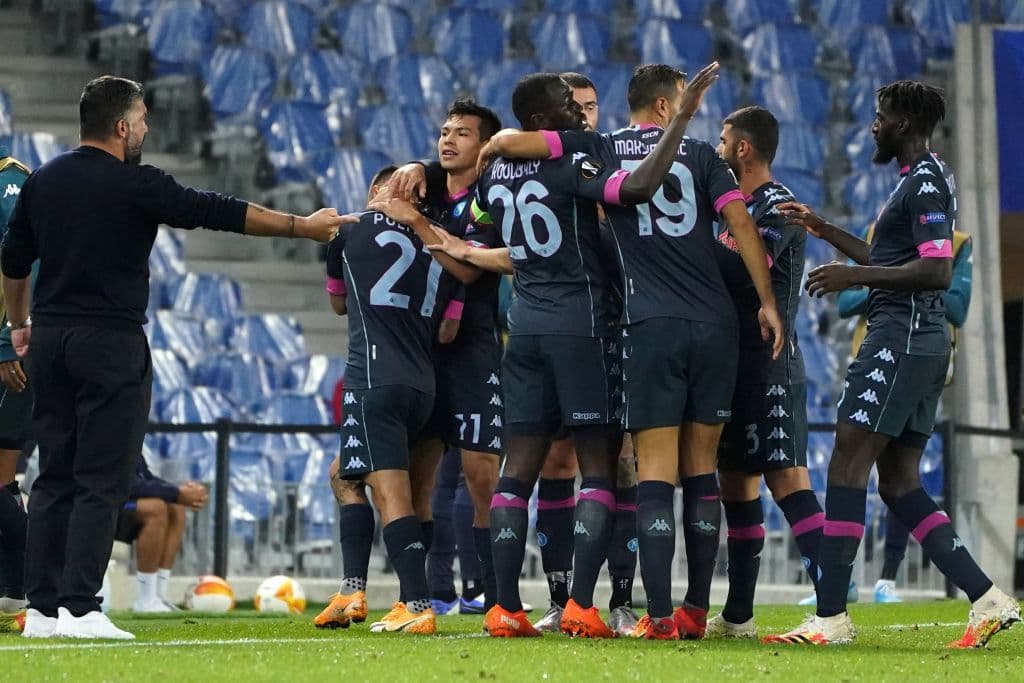 Napoli se lleva la victoria ante la Real Sociedad por la mínima. Los de Gatusso se llevan los tres puntos, pero siguen segundos en la tabla de grupo. Un partido polémico pero finalmente Matteo Politano se asegura de darle el gane su equipo durante la segunda jornada de la Europa League