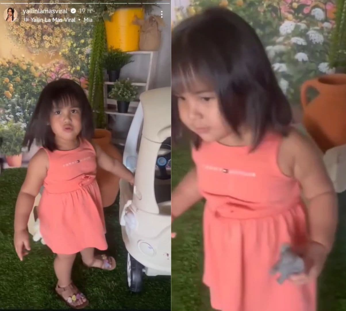 Cattleya ahora luce la melena lacia y tiene flequillo.