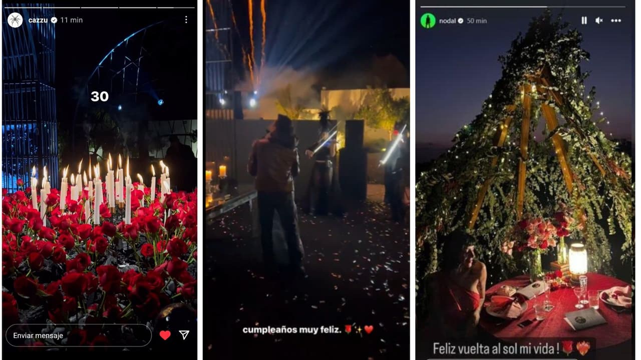 Así celebró a Cazzu en 2023.