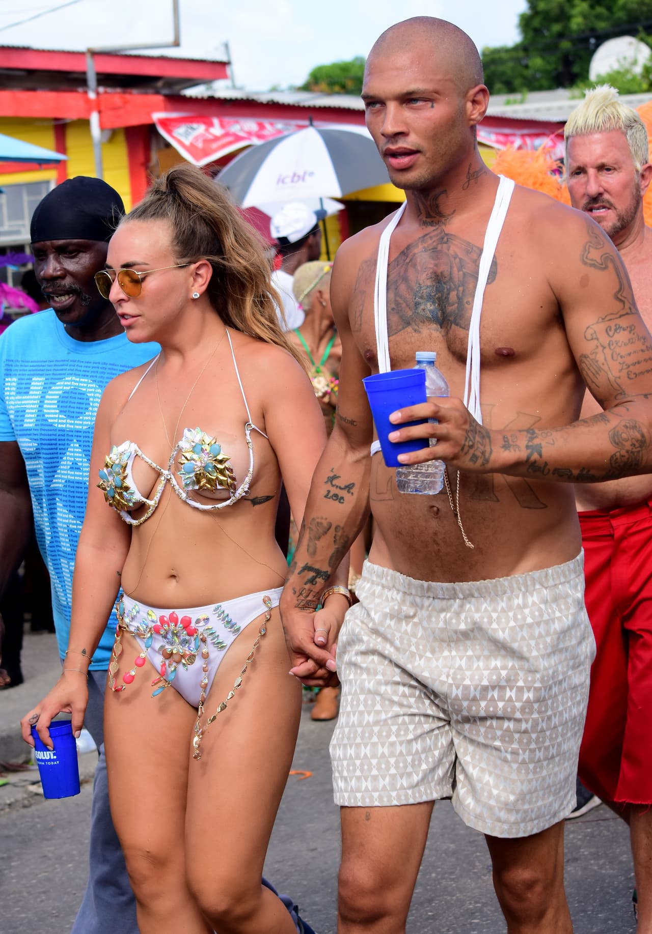 En agosto de 2017, fueron captados en un festival de la isla de Barbados.