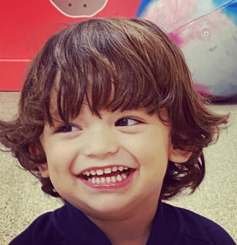 André, hijo de Sherlyn