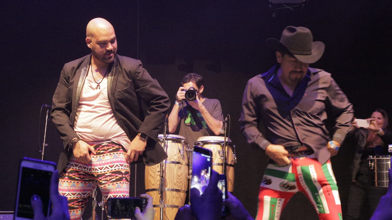 Momento en el que los locuores se quitaron sus pantalones.