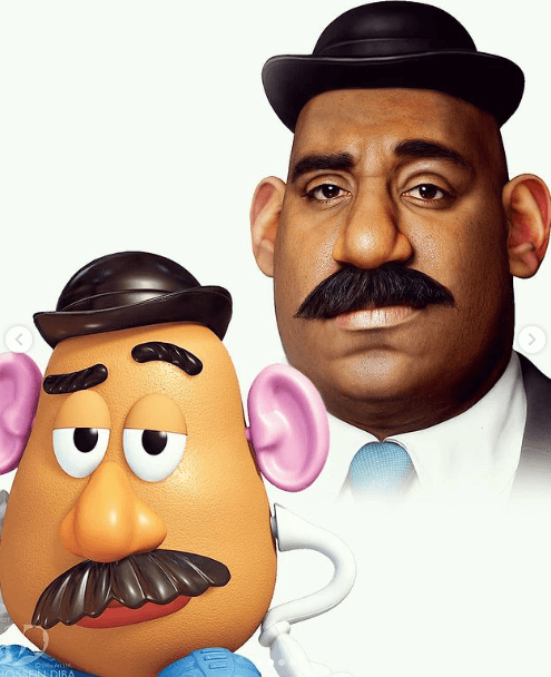 <b>Señor cara de papa</b>
<br>Es un juguete armable que podía cambiar las facciones de su rostro con sus diferentes piezas, según su lo necesitaba.