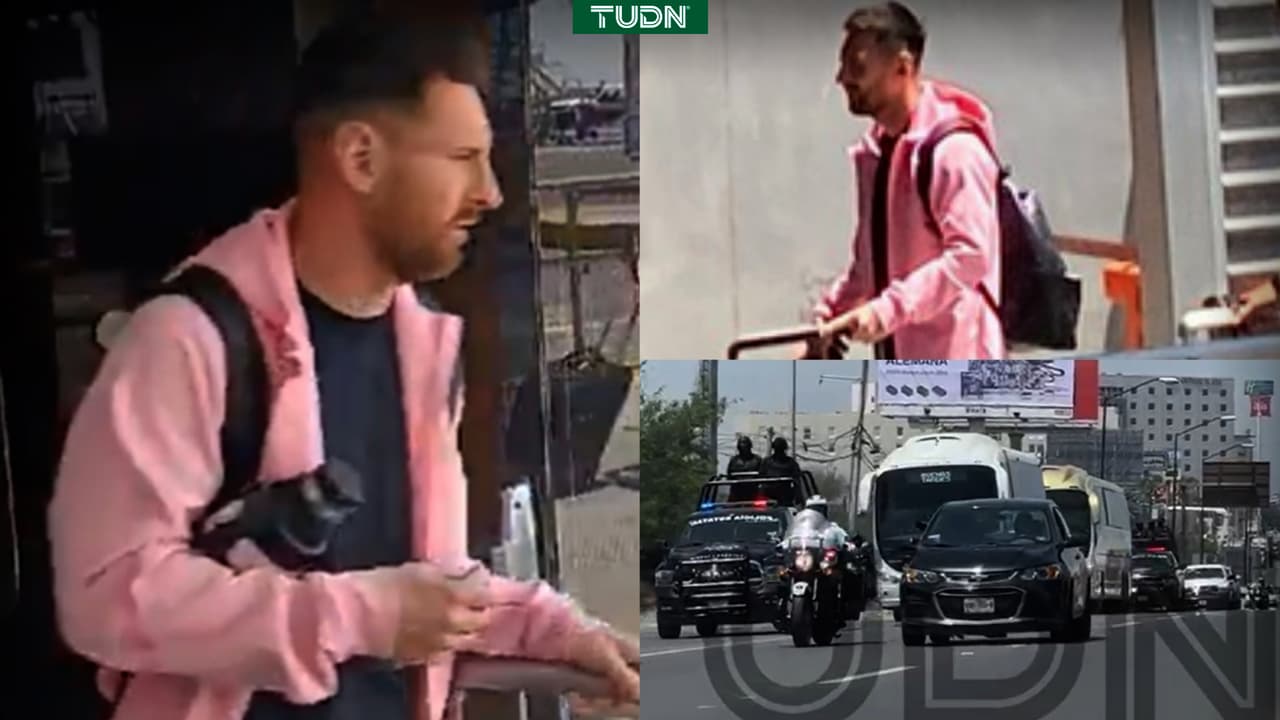 Messi llega a México en medio de un gran dispositivo de seguridad