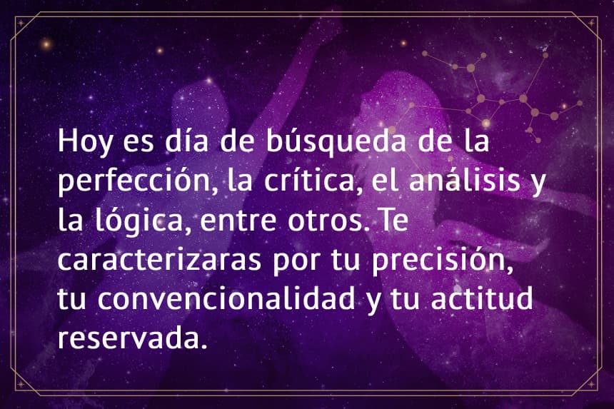 Virgo domingo 7 de febrero del 2021