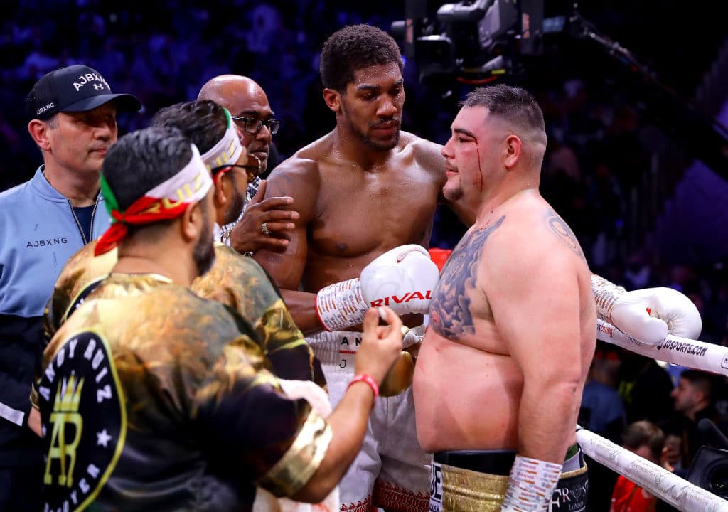 <b>Andy Ruiz</b> quiere una tercera pelea con Anthony Joshua, cada uno ya ganó una y dice que va estar listo y preparado para volver a conseguir los títulos de peso pesado.