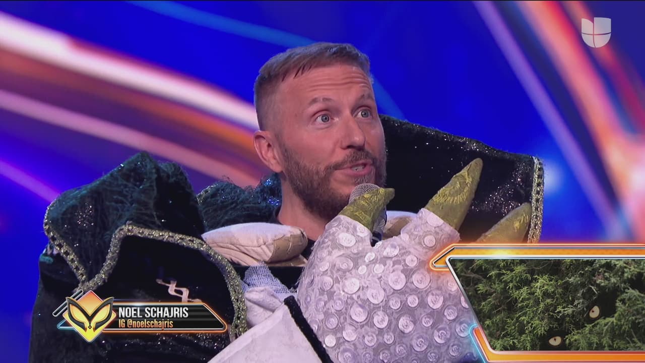 Carlos Rivera fue el único 'investigador' que atinó a decir que detrás de Sapo estaba Noel Schajris, exintegrante del dueto Sin Bandera, quien también ha conquistado al público en su carrera como solista.