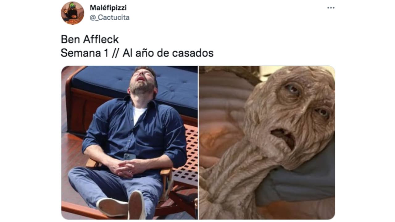 Meme Ben Affleck dormido