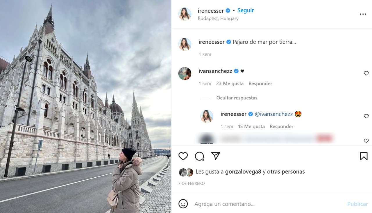 Incluso, hace unos días el español reaccionó a esta fotografía de la venezolana.
<br>
<br>