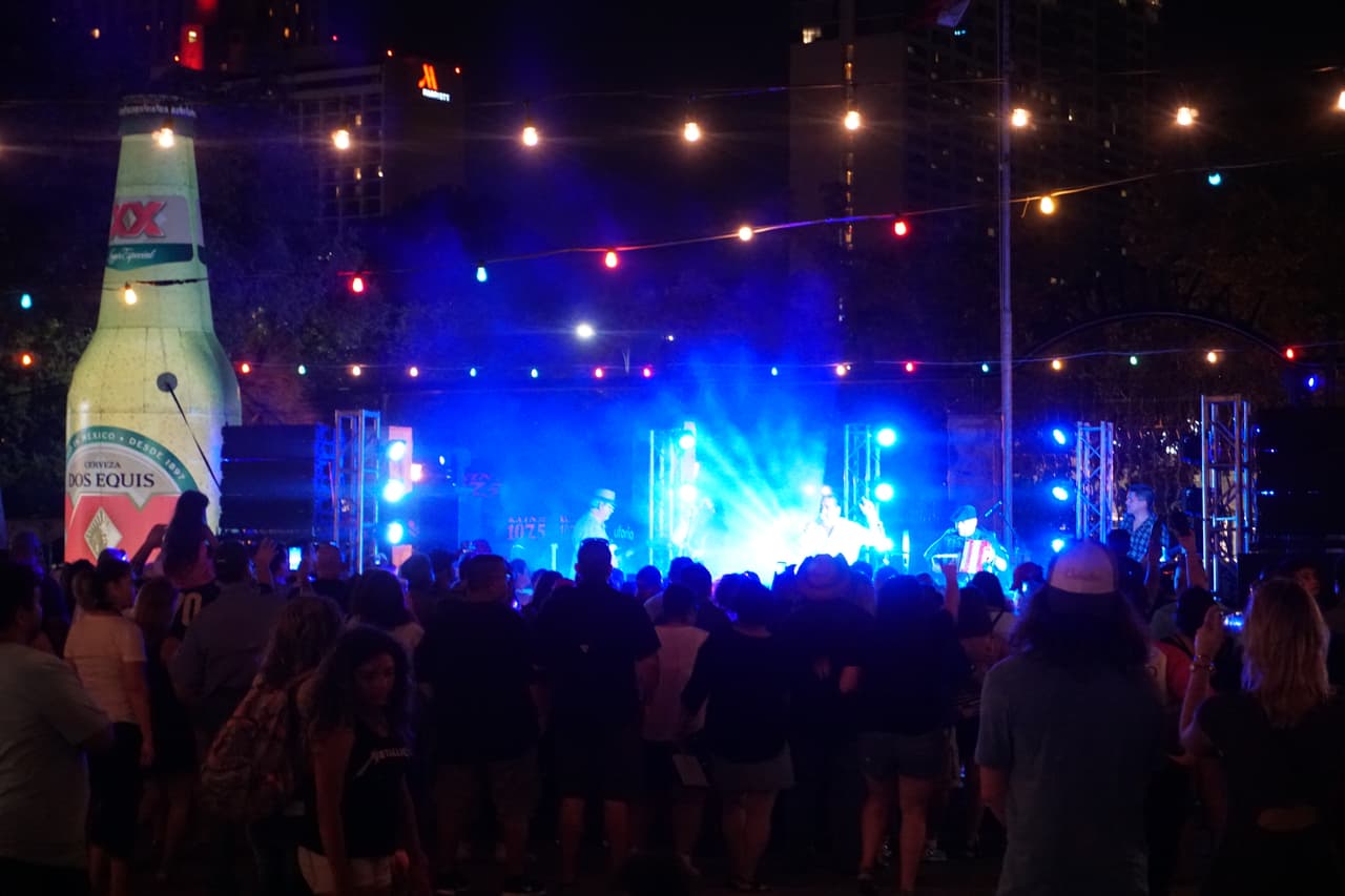 Ram Herrera, Los Banger Broz and Jorge Alejandro took the stage inside La Villita.