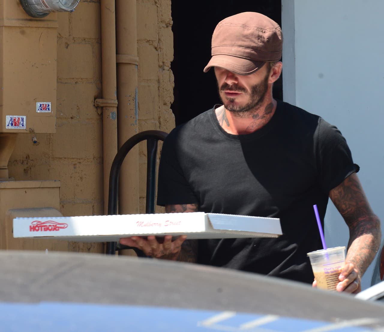 David ha sido visto por las calles de Los Ángeles comprando helados y paseando con su familia, como cualquier persona que lleva su vida de modo ordinario.