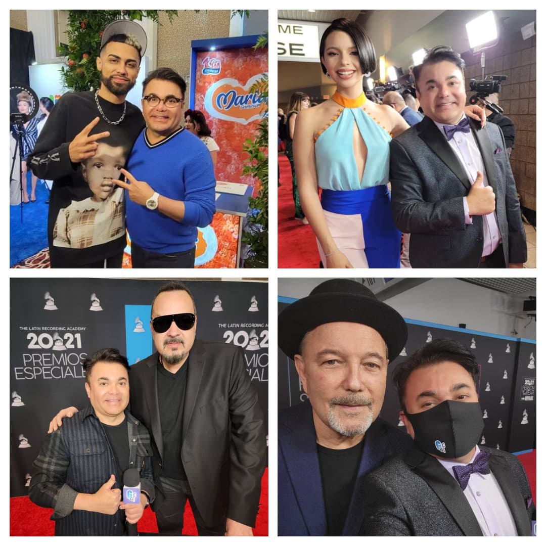 El reportero
<b> Oscar Petit</b> también ha estado atento a lo que sucede previo a la gran fiesta de la música latina y, desde Las Vegas, se ha fotografiado con 
<b>Jay Wheeler, Rubén Blades, Pepe y Ángela Aguilar,</b> entre otros.