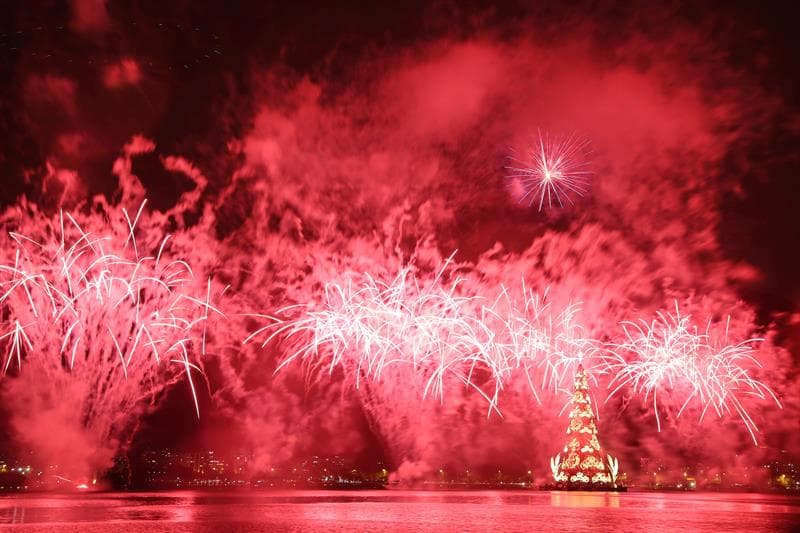 Árbol de Navidad Río de Janeiro