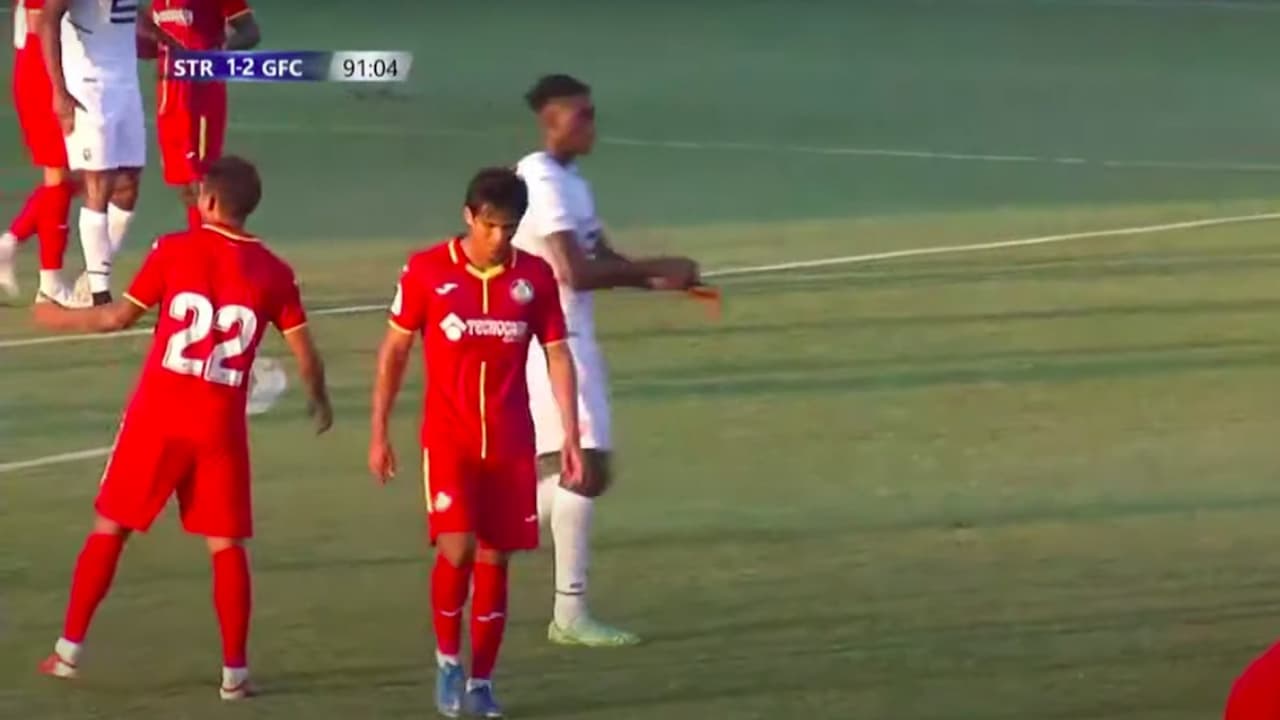 JJ Macías suma minutos en victoria del Getafe sobre el Rennes