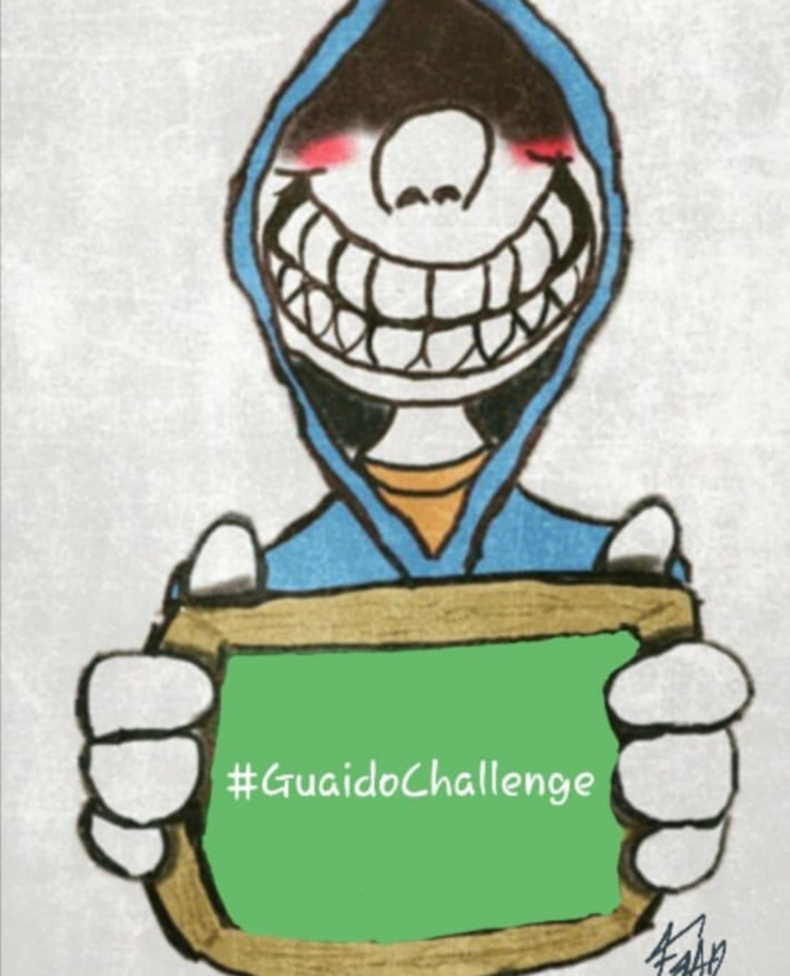 Esta caricatura también se viralizó en instagram.