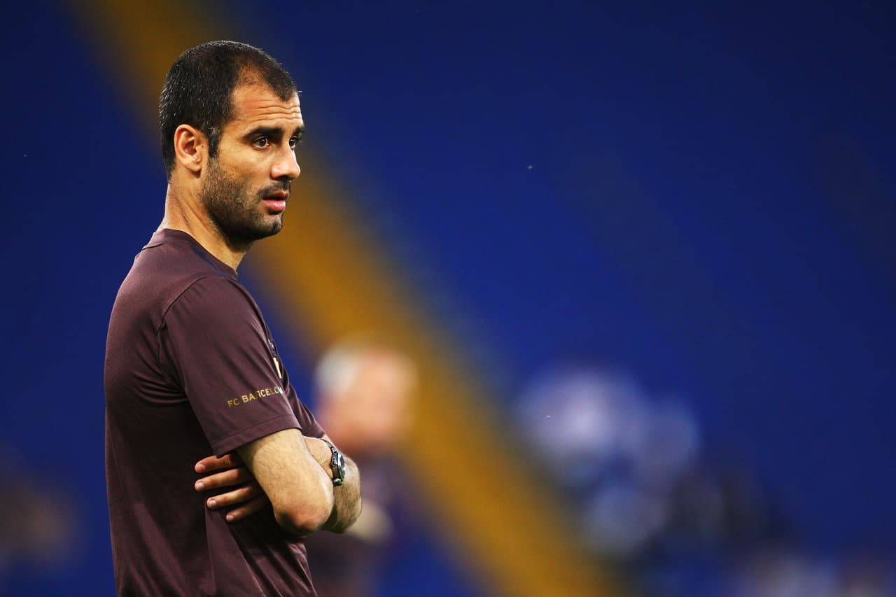 Guardiola demostró un carácter sereno en esa época, imagen que le daba un aspecto novedoso y fresco.