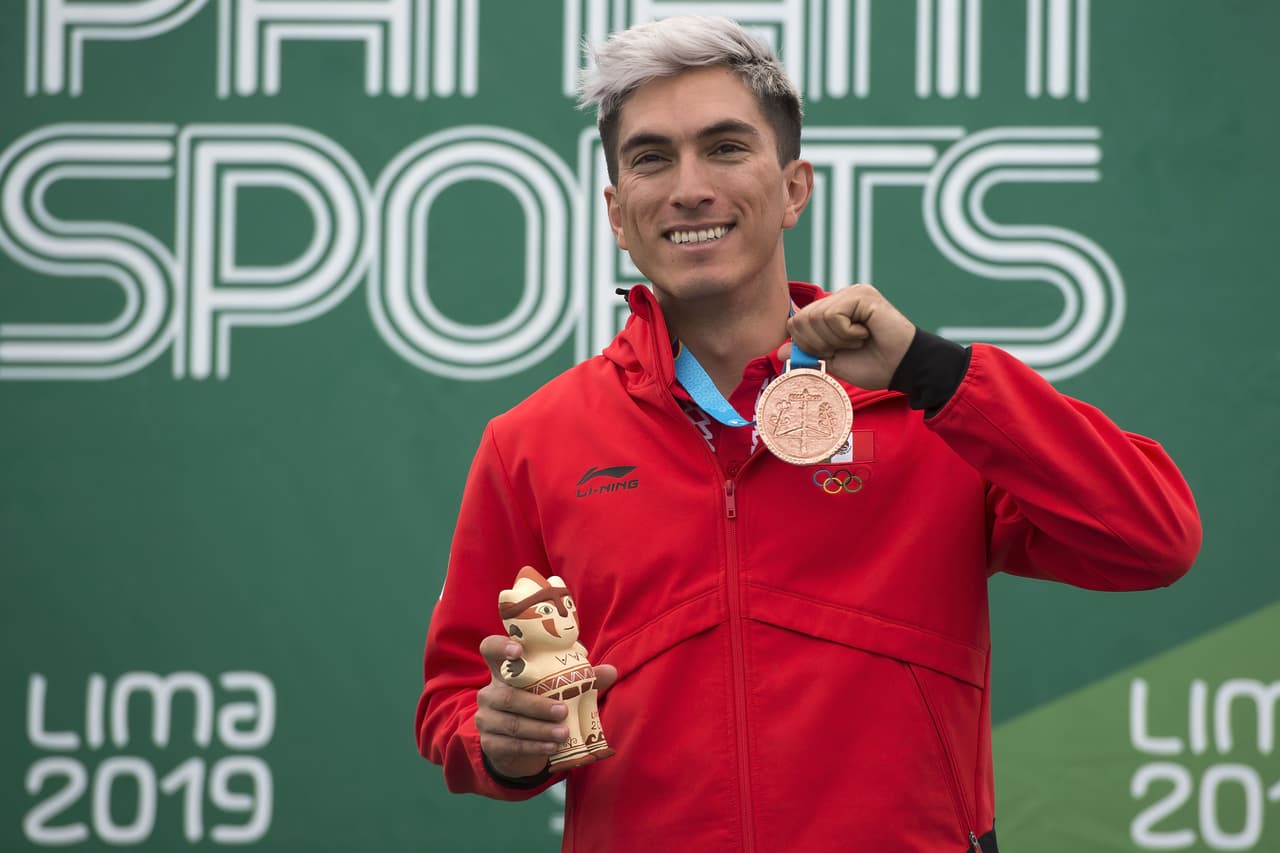 El mexicano acabó dentro del podio solamente por debajo del colombiano Pedro Causil y el venezolano Johan Guzmán.