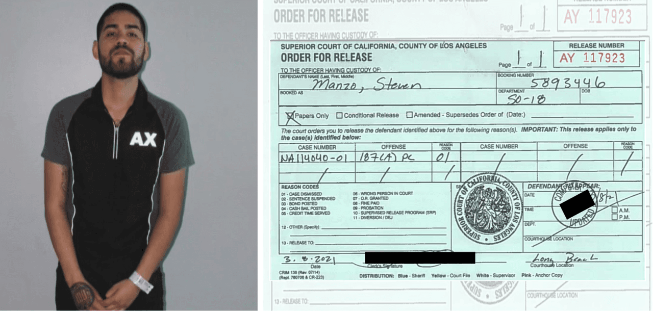 ¿Dónde está Steve Mazo? Fue acusado de asesinato, pero liberado por error de una cárcel de Los Ángeles