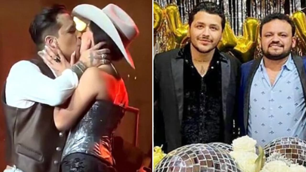 Padre de Nodal ve a su hijo "enamorado": esto dijo sobre la relación con Ángela Aguilar